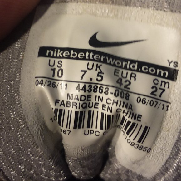 Nike Dart 9 running shoes Woman size 10 - Picture 8 of 8